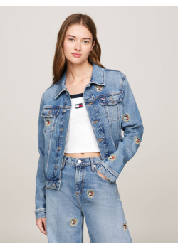 Bunda z rifľoviny Tommy Jeans 