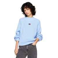 Tommy Jeans dámsky svetlo modrý pulóver Tommy Jeans dámsky svetlo modrý pulóver