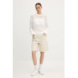 Tommy Jeans pletený Oversize pulóver biely Tommy Jeans pletený Oversize pulóver biely