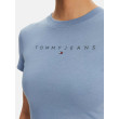 Tommy Jeans dámske tričko Slim Tonal Linear modré Tommy Jeans dámske tričko Slim Tonal Linear modré