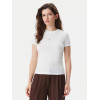 Tommy Jeans dámske tričko Slim Tonal Linear biele Tommy Jeans dámske tričko Slim Tonal Linear biele