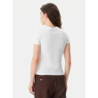Tommy Jeans dámske tričko Slim Tonal Linear biele Tommy Jeans dámske tričko Slim Tonal Linear biele