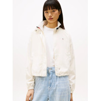 Tommy Jeans dámska tenka bunda krémová Tommy Jeans dámska tenka bunda krémová