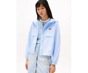 Tommy Jeans tenká vetrovka modrá