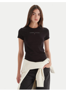 Tričko Tommy Jeans DW0DW21550BDS Čierna