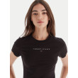 Tričko Tommy Jeans DW0DW21550BDS Čierna Tričko Tommy Jeans DW0DW21550BDS Čierna