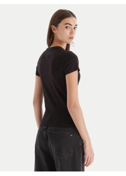 Tričko Tommy Jeans DW0DW21550BDS Čierna