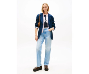 Tommy Jeans dámske džínsy rovné s vysokým pásom