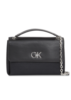 Dámska čierna značková kabelka Calvin Klein