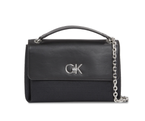 Dámska čierna značková kabelka Calvin Klein