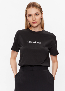Dámske čierne tričko od značky Calvin Klein