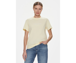Dámske svetložlté tričko Calvin Klein