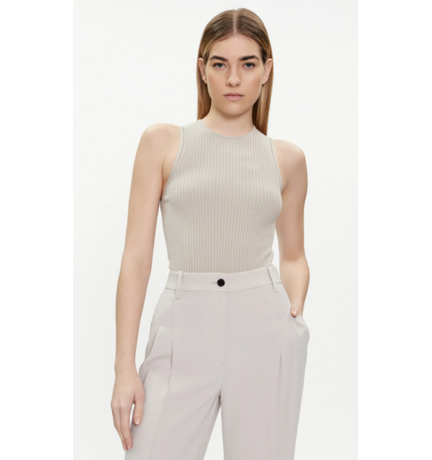 Dámsky rebrovaný top Calvin Klein