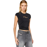 Dámsky čierny crop top Diesel Dámsky čierny crop top Diesel