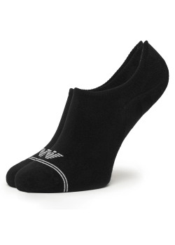 Emporio Armani členkové ponožky 3Pack čierne