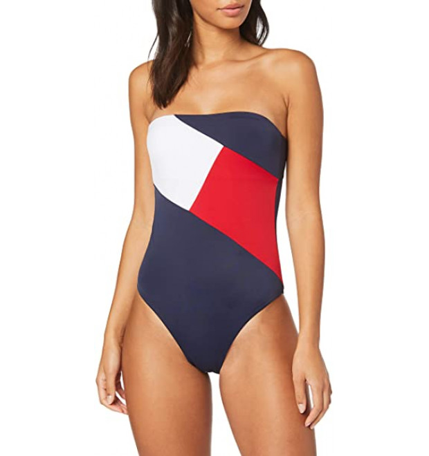 Dámske celé plavky Tommy Hilfiger Dámske celé plavky Tommy Hilfiger