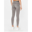 Calvin Klein Jeans Slim rifle s vysokým pásom sivé