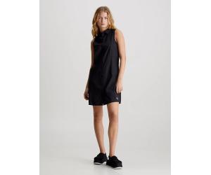 Dámske košeľové šaty Calvin Klein-čierne