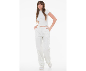 Dámske bavlnené cargo nohavice Calvin Klein