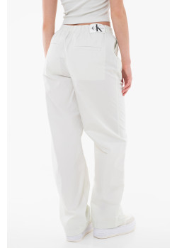 Dámske bavlnené cargo nohavice Calvin Klein