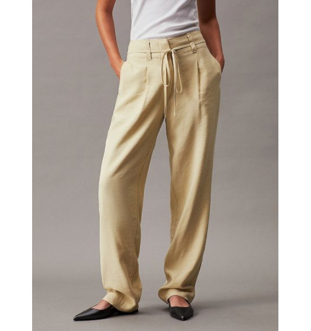 Dámske voľné elegantné nohavice Calvin Klein