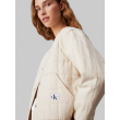 Dámska krémová prešívaná bunda Calvin Klein Dámska krémová prešívaná bunda Calvin Klein