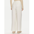 Dámske voľné elegantné nohavice Calvin Klein-biele Dámske voľné elegantné nohavice Calvin Klein-biele