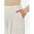 Dámske voľné elegantné nohavice Calvin Klein-biele Dámske voľné elegantné nohavice Calvin Klein-biele