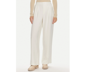 Dámske voľné elegantné nohavice Calvin Klein-biele