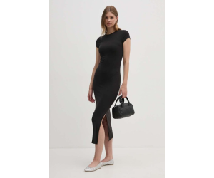 Dámske dlhé priliehavé šaty Calvin Klein s rozparkom