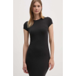 Dámske dlhé priliehavé šaty Calvin Klein s rozparkom Dámske dlhé priliehavé šaty Calvin Klein s rozparkom