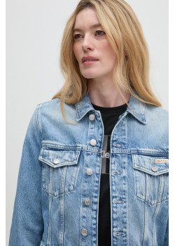 Rifľová bunda Calvin Klein do pása