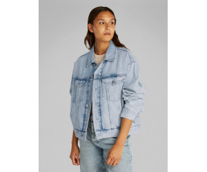Calvin Klein Jeans dámska rifľová bunda Boxy modrá