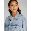 Calvin Klein Jeans dámska rifľová bunda Boxy modrá