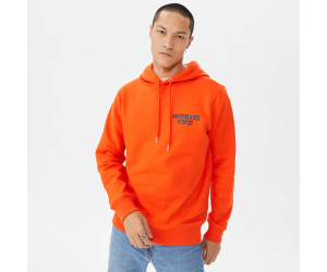 Pánska mikina s kapucňou Calvin Klein oranžová