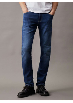 Calvin Klein pánske Slim rifle modré