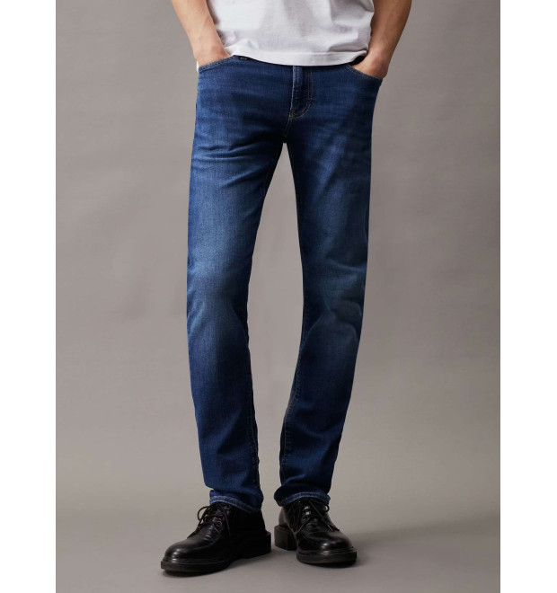Calvin Klein pánske Slim rifle modré Calvin Klein pánske Slim rifle modré