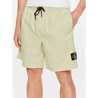 Calvin Klein pánske plátené bermudy zelené Calvin Klein pánske plátené bermudy zelené