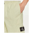 Calvin Klein pánske plátené bermudy zelené Calvin Klein pánske plátené bermudy zelené