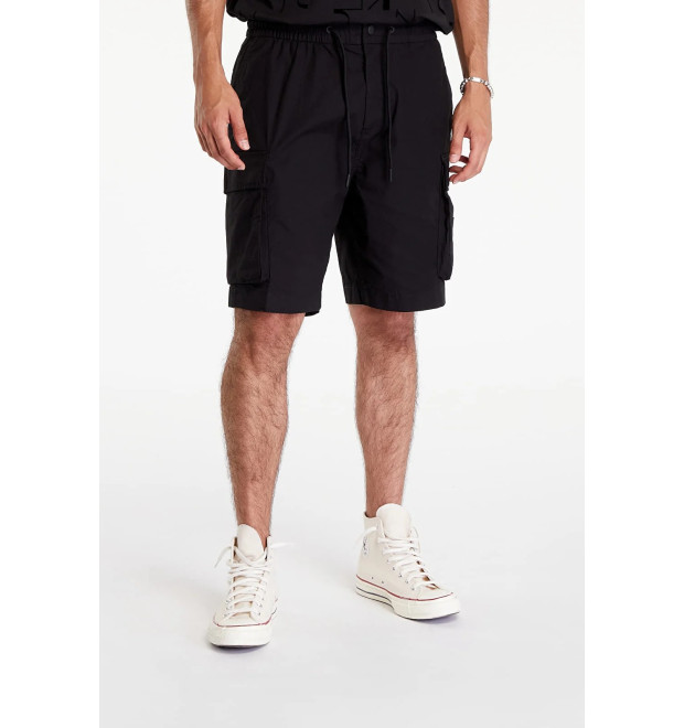 Calvin Klein Jeans Cargo kraťasy čierne Calvin Klein Jeans Cargo kraťasy čierne
