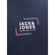 JACK & JONES pánske logo tričko Regular Fit modré s okrúhlym výstrihom JACK & JONES pánske logo tričko Regular Fit modré s okrúhlym výstrihom