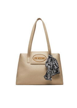 Love Moschino veľká dámska kabelka béžová