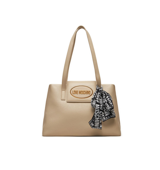 Love Moschino veľká dámska kabelka béžová