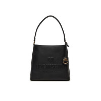 Love Moschino pevná kabelka čierna