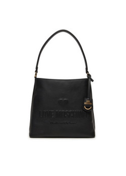 Love Moschino pevná kabelka čierna