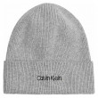 Dámska čiapka Calvin Klein sivá Dámska čiapka Calvin Klein sivá