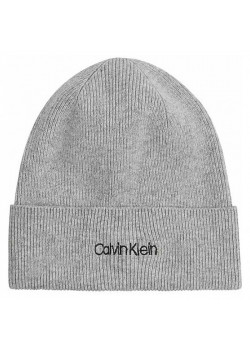 Dámska čiapka Calvin Klein sivá