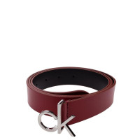Calvin Klein dámsky hladký opasok bordový Calvin Klein dámsky hladký opasok bordový