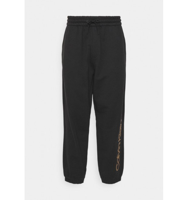 Calvin Klein Jeans pánske tepláky s výrazným logom čierne Calvin Klein Jeans pánske tepláky s výrazným logom čierne