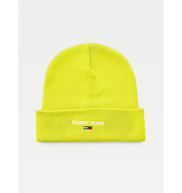 Tommy Hilfiger čiapka žltá Tommy Hilfiger čiapka žltá